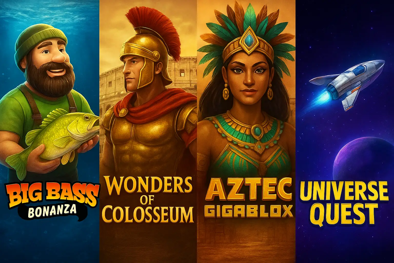 Bocoran Slot Hari Ini 3 Juli 2026: Info Gacor Big Bass Bonanza 1000, Wonders of Colosseum, Aztec Gigablox, dan Universe Quest